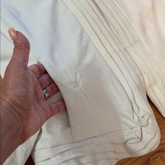 π€π Giorgio Armani Vintage Lamb Leather Jacket Sz M - Picture 8 of 8